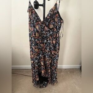 Express High low Maxie Floral Dress